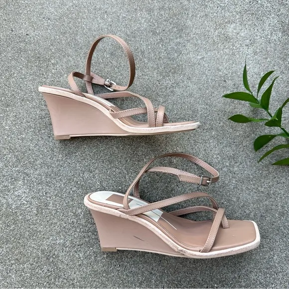 Dolce Vita Gemini Wedges in Cafe Leather 5