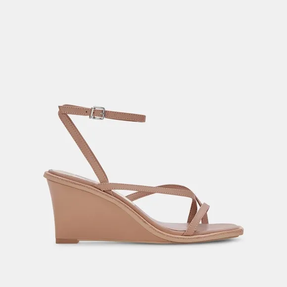 Dolce Vita Gemini Wedges in Cafe Leather 5
