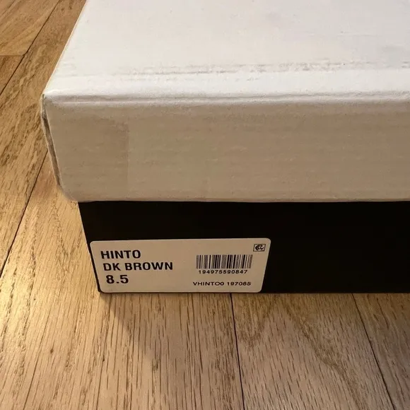 Dolce Vita Hinto Lace Up Ankle Boots Dark Brown Suede Size 8.5 New in Box