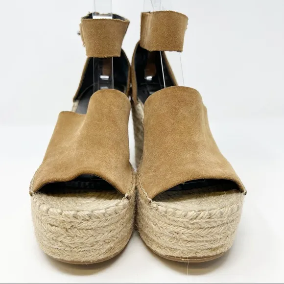 Dolce Vita Straw Espadrille Sandal Tan Size 9.5