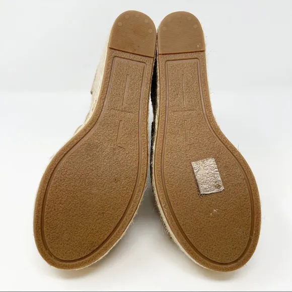 Dolce Vita Straw Espadrille Sandal Tan Size 9.5