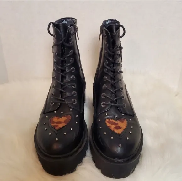 Dolls Kill La Moda Combat Boots