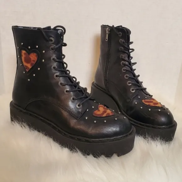 Dolls Kill La Moda Combat Boots