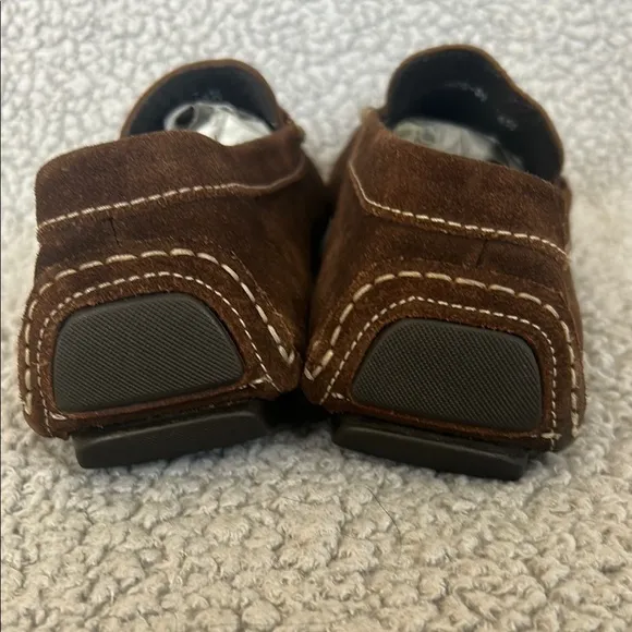 Donald J Pliner Men's Maverick Brown Suede Loafers