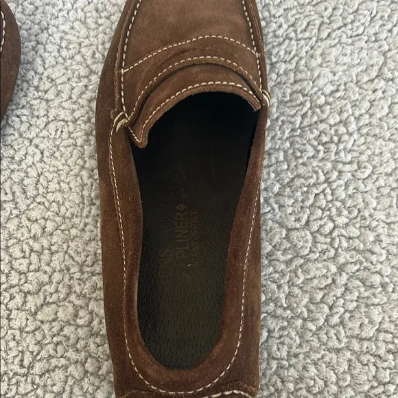 Donald J Pliner Men's Maverick Brown Suede Loafers
