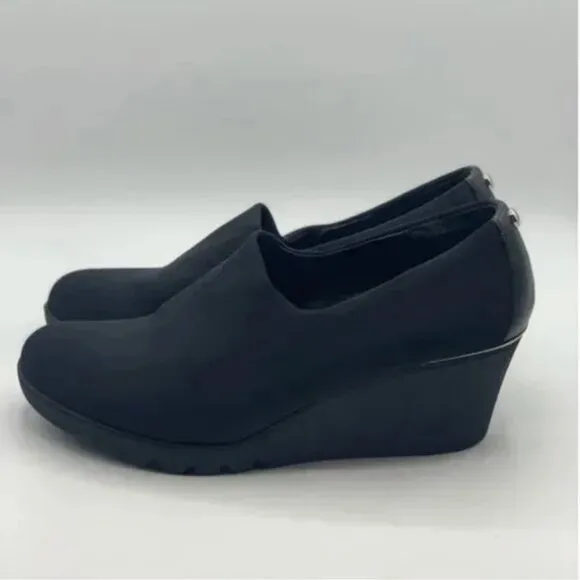 Donald J. Pliner Women's Maddy Wedges Black Size 9.5