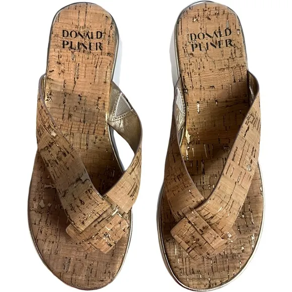 Donald Pliner Lynne cork sandals