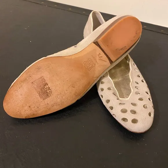 Donna Karan Women's Soft Grey Flats