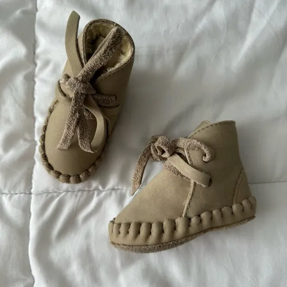 Donsje Pina Classic Booties in Truffle Nubuck