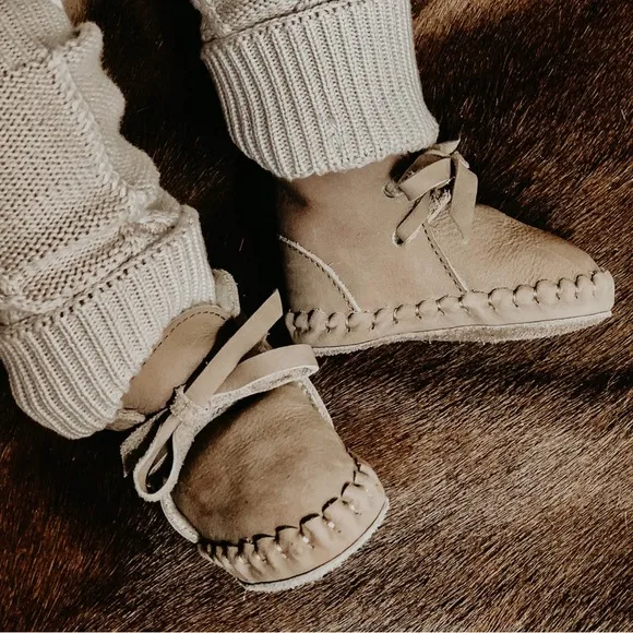 Donsje Pina Classic Booties in Truffle Nubuck