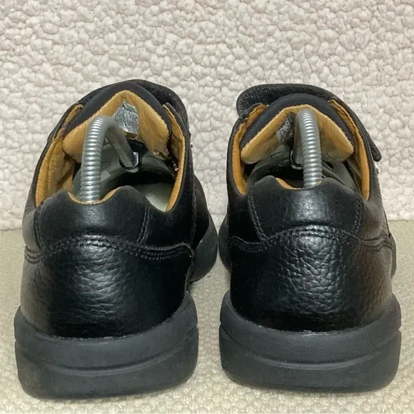 Dr Comfort Men's Brian Black Leather Casual Lightweight Comfort Shoes SZ US 8 W