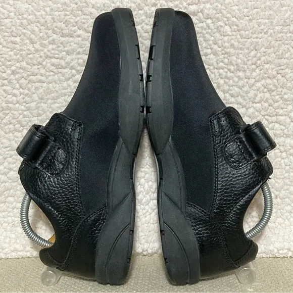Dr Comfort Men's Brian Black Leather Casual Lightweight Comfort Shoes SZ US 8 W