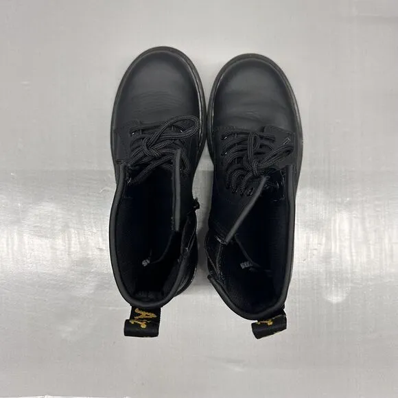 Dr Doc Martens Air Wair Kids Size 3 Bouncing Soles Zip Ankle Boots NWOT