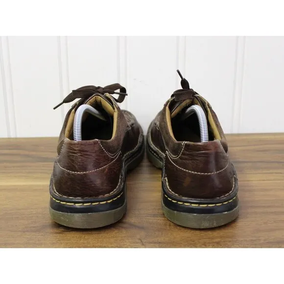 Dr Doc Martens Men's Casual Oxford Derby Shoe‎ Size 11 M Brown Leather Lace Up