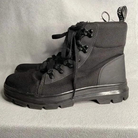 Dr. Doc Martens Women’s Combs W Tech Lace Up Boots US Size 10L EU 42 Combat Blac