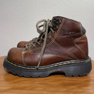 Dr. Docs Martens 8A07 Lace Up Air Walk Punk Grunge Boots Women’s US 5/Mens US 4