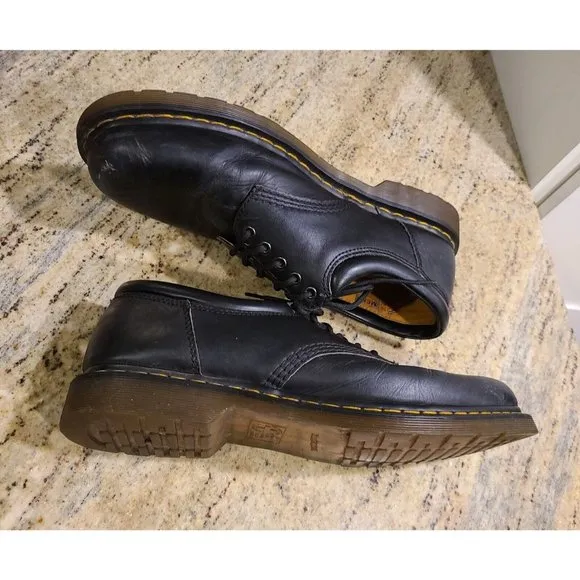 Dr Martens 11849 Men's Size 14 M Black Napa Leather Oxford Shoes