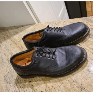 Dr Martens 11849 Men's Size 14 M Black Napa Leather Oxford Shoes