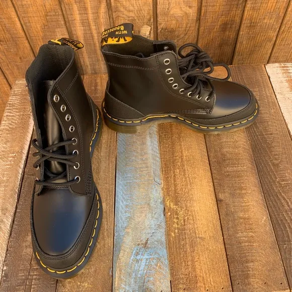 Dr. Martens 1460 Guard Panel Lace Up Boots