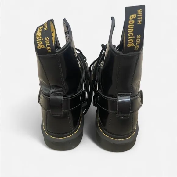Dr. Martens 1460 Harness Lace Up Combat Boots