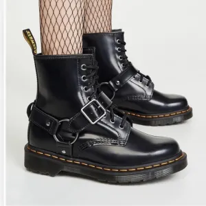 Dr. Martens 1460 Harness Lace Up Combat Boots