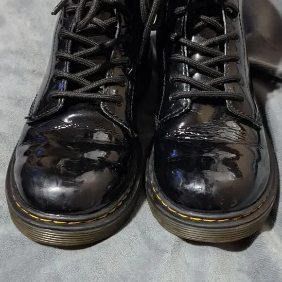 Dr. Martens 1460 Iconic Patent Leather Combat Boots Sizes  4/5 US