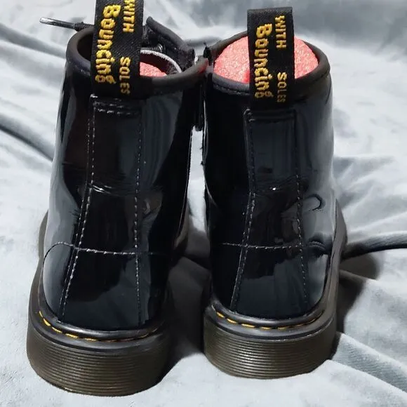 Dr. Martens 1460 Iconic Patent Leather Combat Boots Sizes  4/5 US