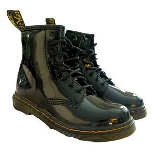 Dr. Martens 1460 Kids PATENT LEATHER LACE UP BOOTS black, unisex