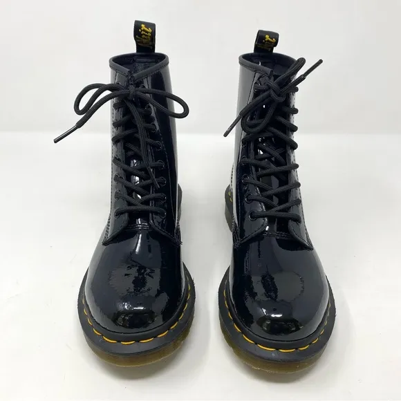Dr. Martens 1460 Women’s Patent Leather Lace-Up Boots