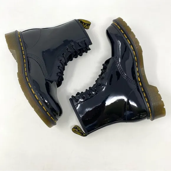 Dr. Martens 1460 Women’s Patent Leather Lace-Up Boots