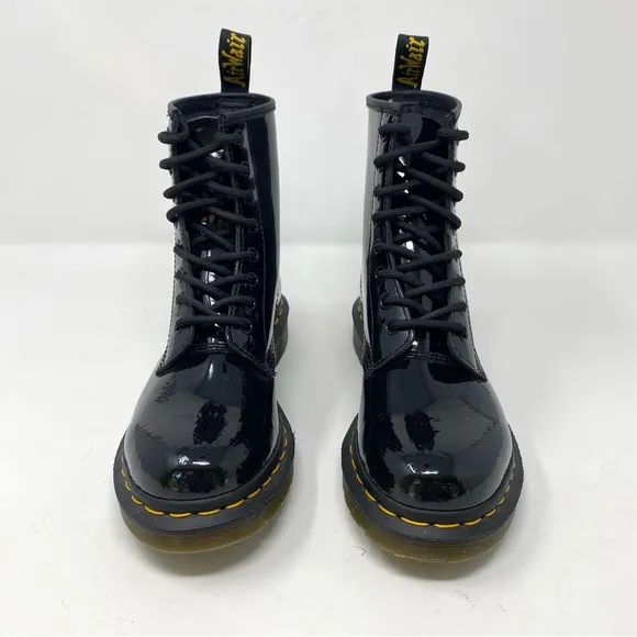 Dr. Martens 1460 Women’s Patent Leather Lace-Up Boots