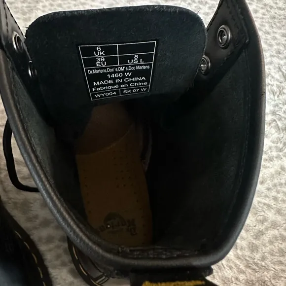 Dr. Martens 1460 Women’s Smooth Leather Lace Up Boots