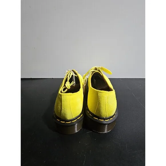 Dr. Martens 1461 Made In England Buck Suede Oxford Shoes Yellow UK 7 US Men 8 W9