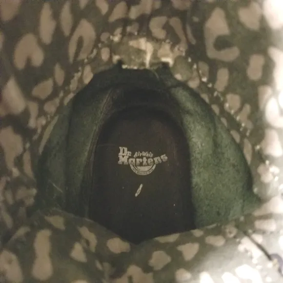Dr Martens Aimilie Combat Boots Green
