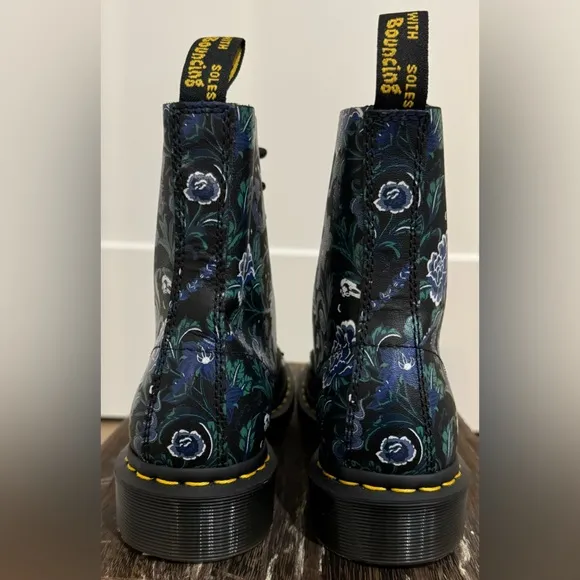 Dr. Martens Air Wair floral combat boots
