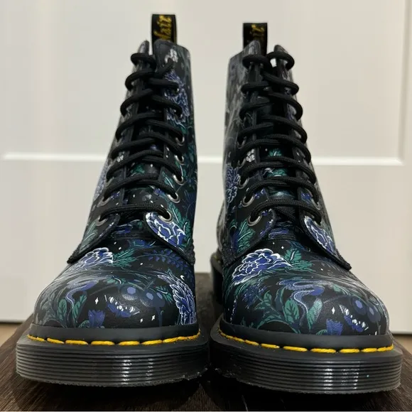 Dr. Martens Air Wair floral combat boots