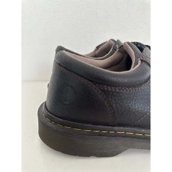 Dr Martens Ashfeld Men's Brown Pebbled Leather Oxford Shoes Size 11 M #AW004