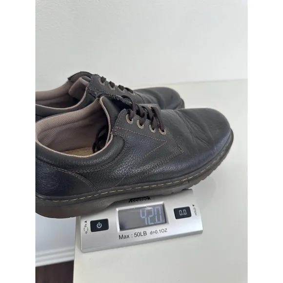Dr Martens Ashfeld Men's Brown Pebbled Leather Oxford Shoes Size 11 M #AW004