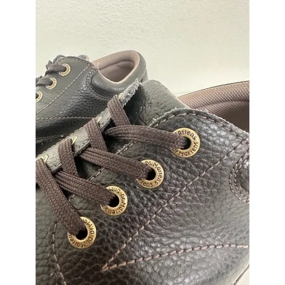 Dr Martens Ashfeld Men's Brown Pebbled Leather Oxford Shoes Size 11 M #AW004