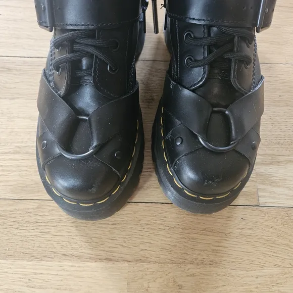 Dr. Martens Black Combat Boots