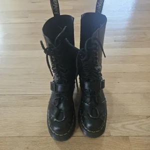 Dr. Martens Black Combat Boots