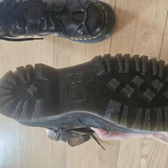 Dr. Martens Black Combat Boots