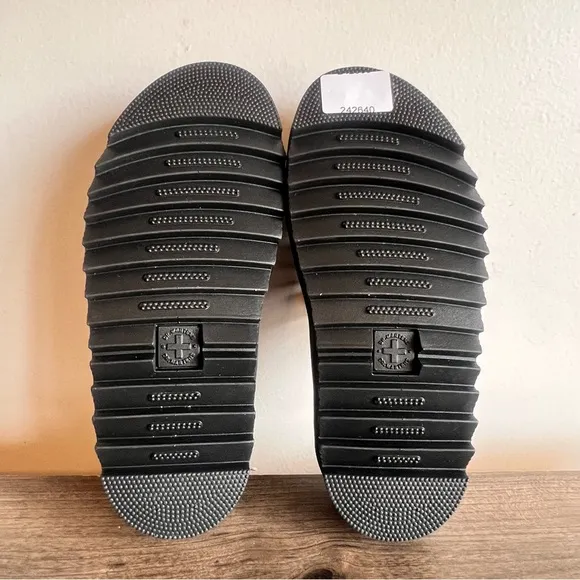 Dr. Martens Blaire Slide Hydro Black Women's Sandal Size 6 #242640