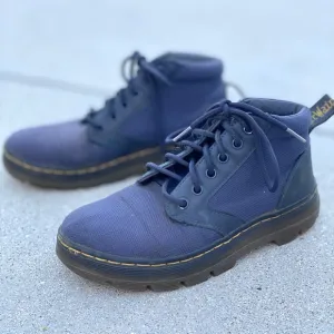 Dr. Martens Bonny Chukka Boots lace up ankle booties womens 6 mens 5 blue combat