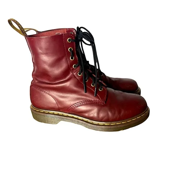 Dr. Martens Boot PASCAL Burgundy Lace Up 8M