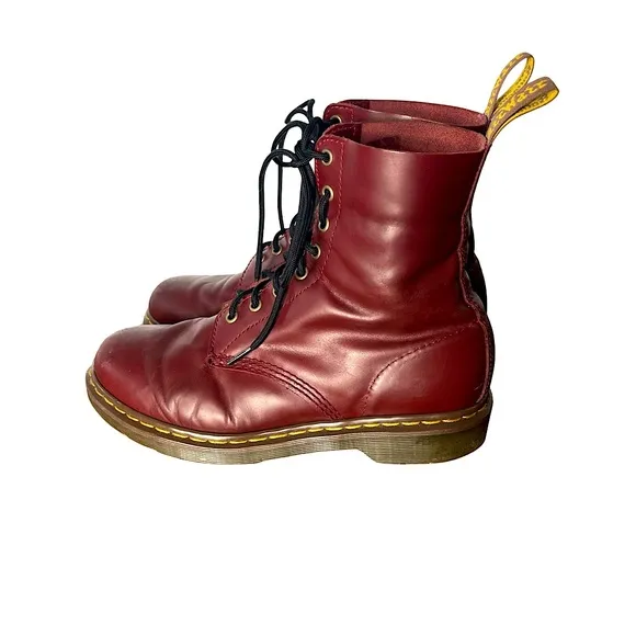 Dr. Martens Boot PASCAL Burgundy Lace Up 8M
