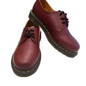 Dr Martens Classic 1461 Cherry Red Oxblood Oxford Shoes Mens 8 Womens 9 NEW