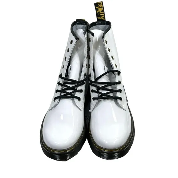 Dr. Martens Combat Boots Zavala Patent Leather