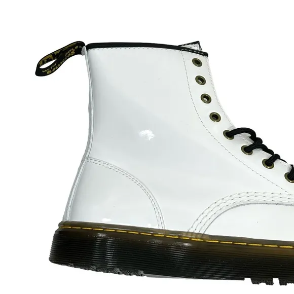 Dr. Martens Combat Boots Zavala Patent Leather