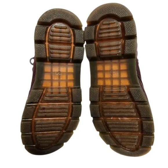 Dr. Martens Combs Brown Combat Boots size 10 US